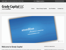 Tablet Screenshot of gradycapital.us